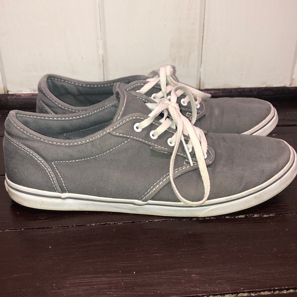 VANS Grey Women’s Sneakers Size 10